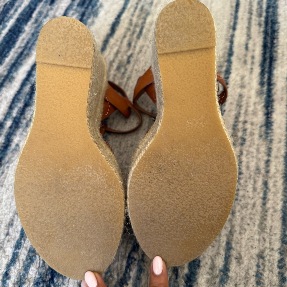 Saint Laurent Brown Wedges with Timeless Elegance - Picture 4 of 4